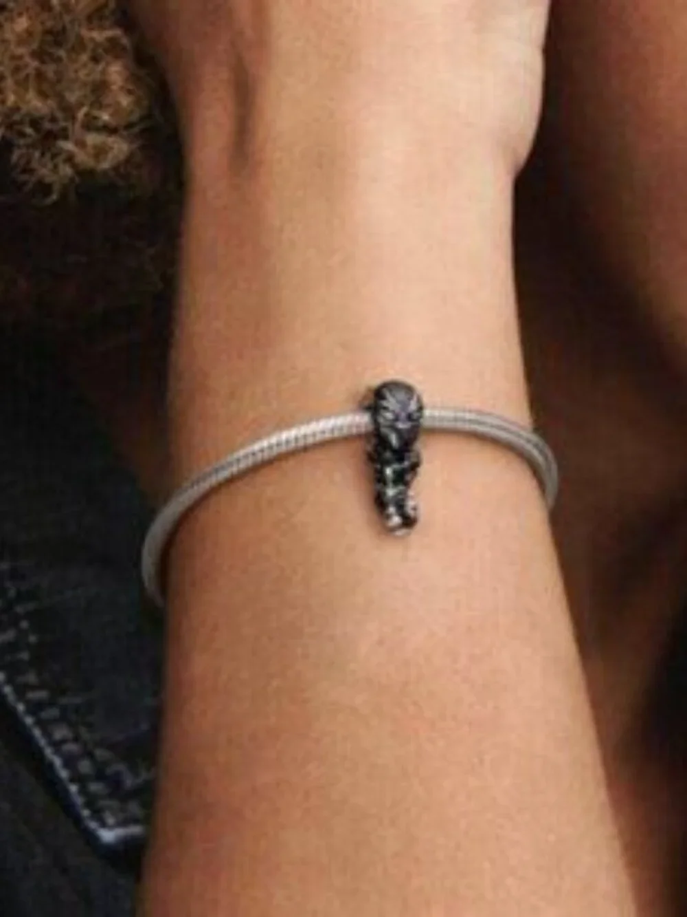 Pandora Marvel The Avengers Black Panther Charm